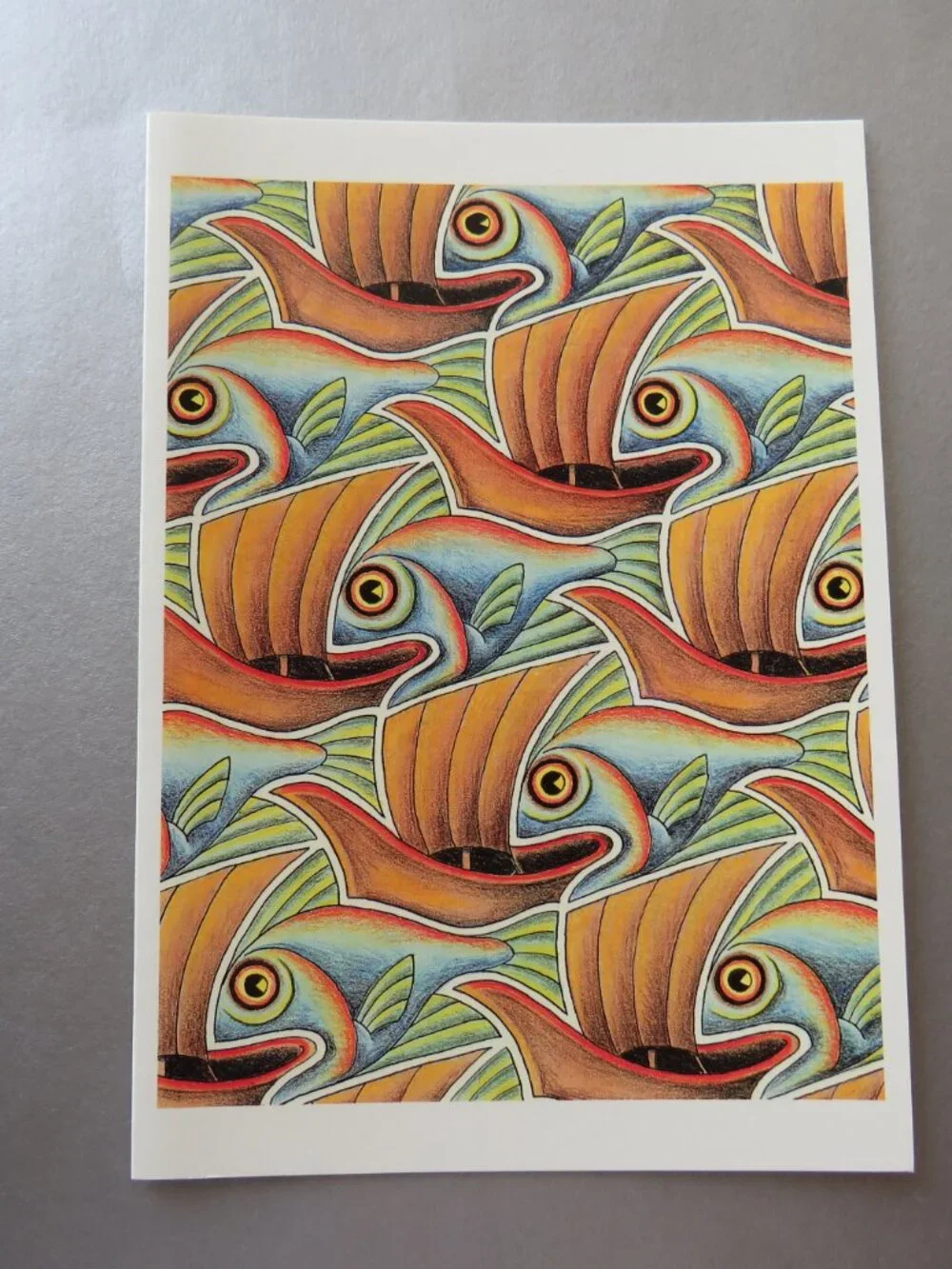 M.C. Escher Works in Color Set of 19 cards Museum Cards With Envelopes 4 Designs